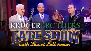 Steve Martin & Kruger Brothers on Late Show with David Letterman Performing 