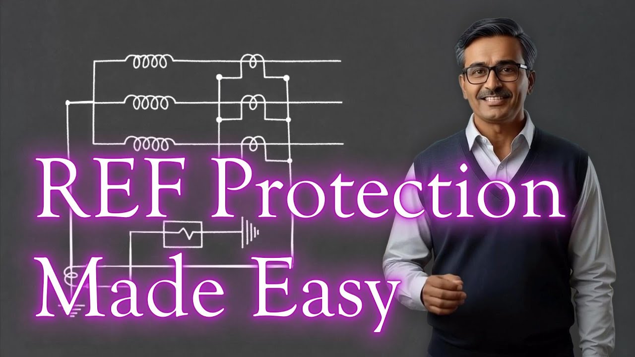 REF Protection Made Easy | Transformer Restricted Earth Fault Scheme Explained