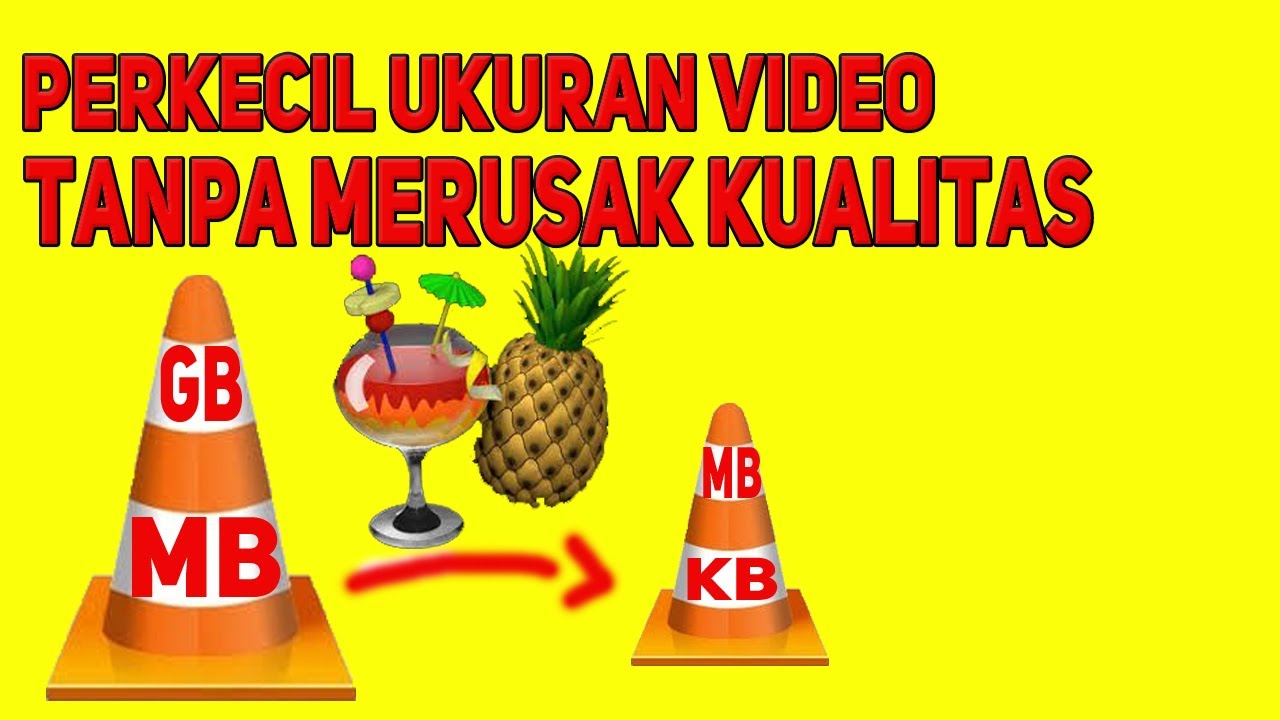 Cara Memperkecil size video #handbrake tutorial 