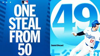 49 STEALS! Shohei Ohtani swipes ANOTHER bag! | 大谷翔平ハイ