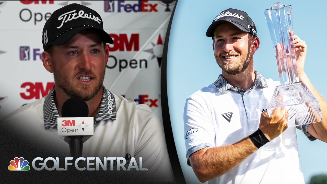 Lee Hodges elated over first PGA Tour win at 3M Open Golf Central Golf Channel