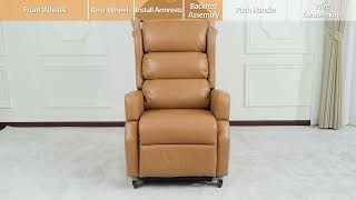 MCombo Vertical Lift Recliner Assembly  Step by Step Installation Guide Model 7118