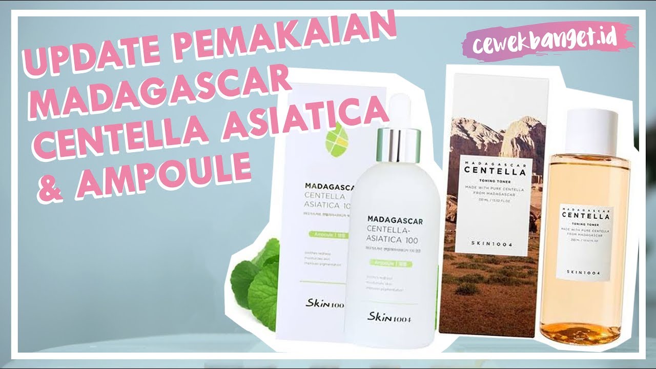 Skin1004 Madagascar Centella Asiatica Toner & Ampoule ...