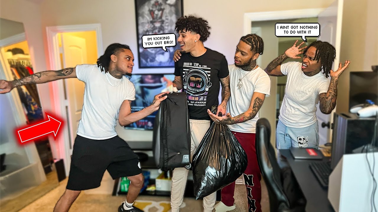 Я переезжаю в JAZZ-Хаус и выгнал Фло из его комнаты...*он злится*