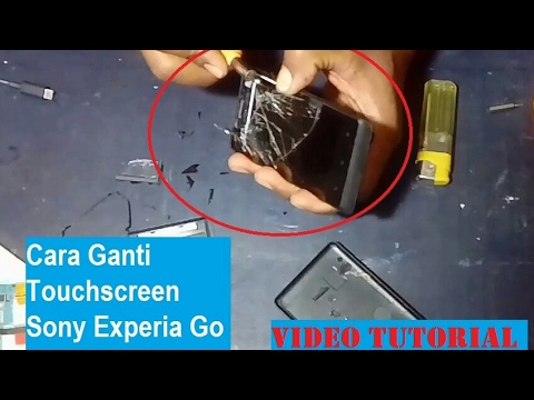 Cara mudah ganti kaca touchscreen retak.