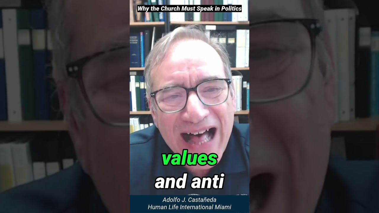 Why the Church Must Speak in Politics