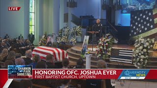 Funeral: Honoring the life and service of CMPD Officer Joshua Eyer