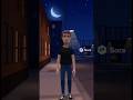 Walking at midnight.