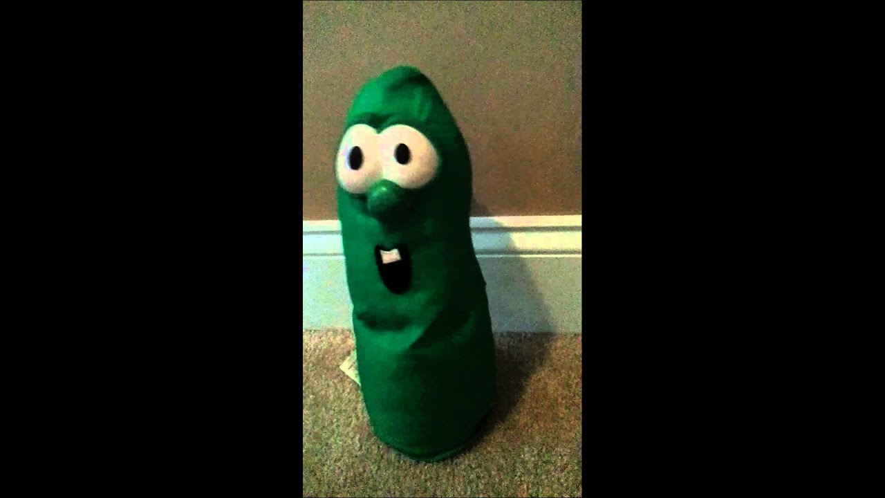 Larry the Cucumber VeggieTales Singing and Dancing Toy YouTube