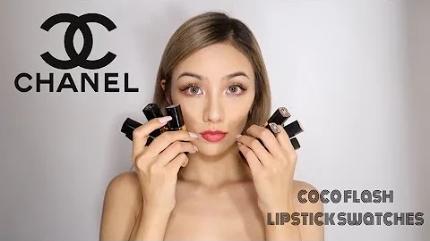 CHANEL ROUGE COCO FLASH LIPSTICK SWATCHES| 香奈儿炫光唇膏试色 - 天天要闻