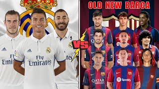 Trio BBC 🆚 Barcelona 🔥 Old New Legends (Ronaldo, Messi, Benzema, Bale, Suarez, Maradona, Cruyff) 💪⚽🔥