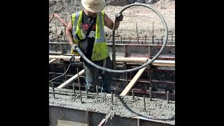 SCW Footings & Foundations - Safety Meeting - Vibration of Concrete Walls