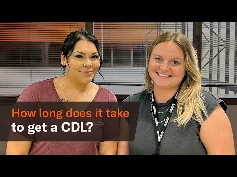 How long does it take to get a CDL? thumbnail