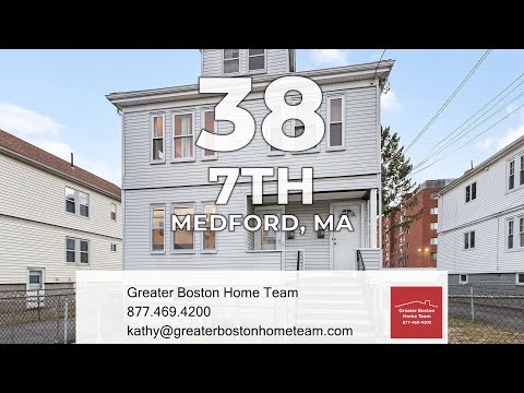 38 7th Street, Medford, MA home video tour