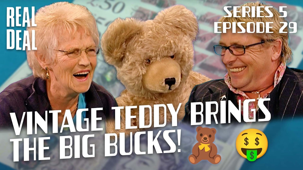 Who knew a vintage TEDDY BEAR could bring such value