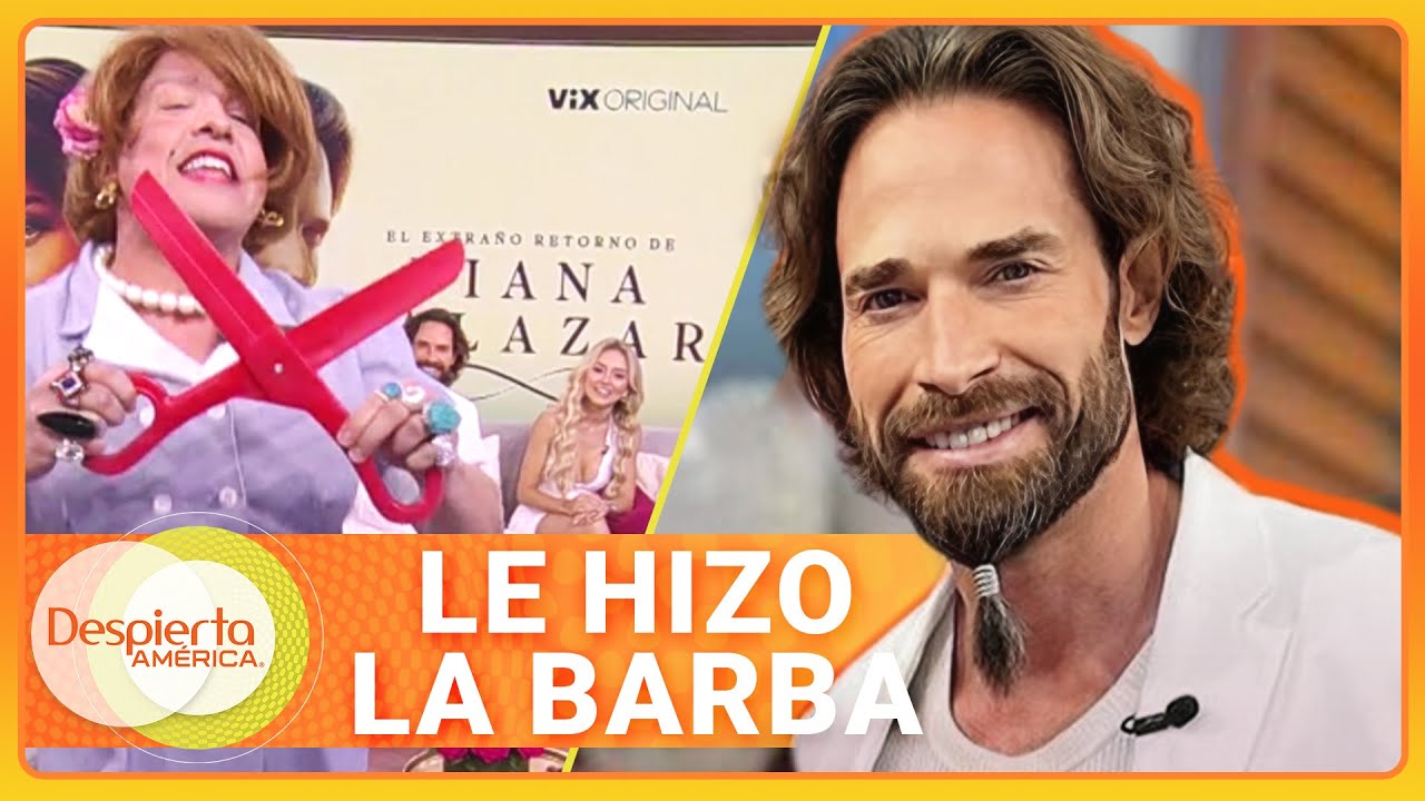 La barba de Sebastián Rulli en peligro por culpa de Doña Meche | Despierta América | Hoy | 21 mayo