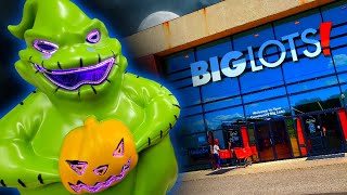 HALLOWEEN 2022 at BIG LOTS in CANTON OHIO INFLATABLES ANIMATRONICS AND MORE !!