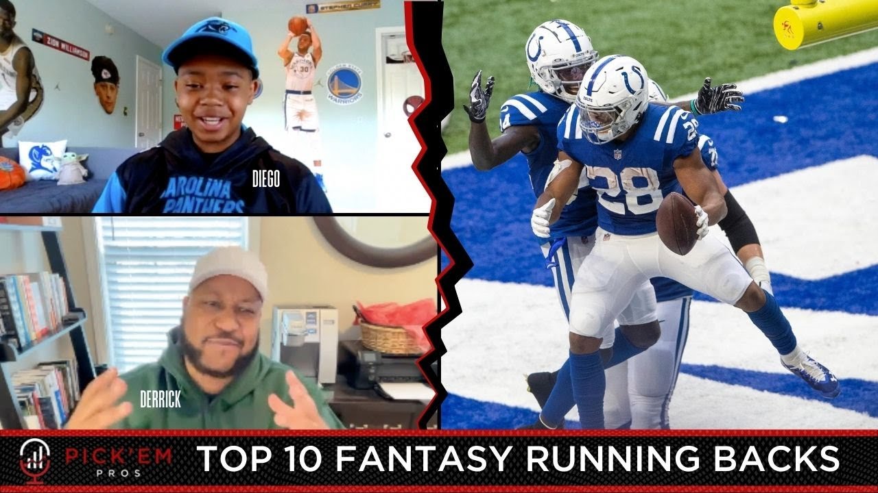 Top 10 Fantasy Football Running Backs to Draft in 2022 Pick'em Pros