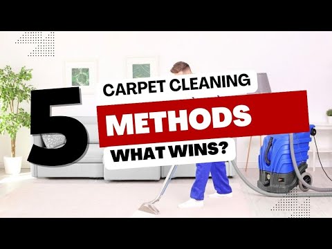 Different Types Of Carpet Cleaning Methods