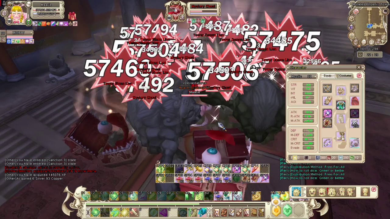 Mutated Phoenix Tower With my Mystic | Guide | Ninya Tonaya