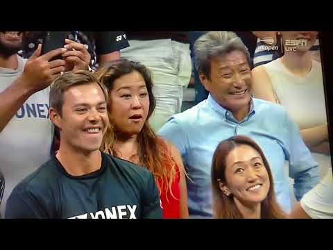 Naomi Osaka 大坂なおみ: Court Interview. 09.06.2018. Semi-Final