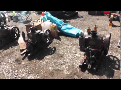 数多く現存する【いさみ石油発動機】Old engine - YouTube