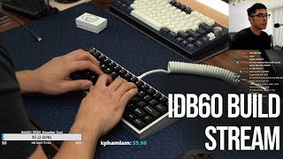 Twitch VOD - IDB60 Keyboard Rebuild