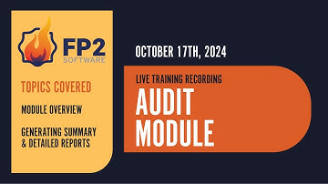 Video   Audit Module