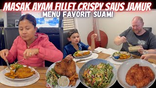 Ayam Fillet Crispy Saus Jamur Favorit Suami