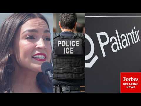 'Don't Let Them Scare You': AOC Says Trump Admin Is Using ICE, Palantir To Surveil Americans