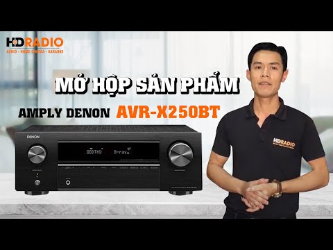 Video: Bộ Thu AV Denon: AVR-X250BT, AVR-X550BT Và Các Loại Khác. Hướng Dẫn Sử Dụng