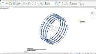 AutoCAD 3D - Helix, Revolve, and Extrude