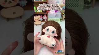 Uni Plush Doll Tutorial: Unbox & glam up my cotton doll with fancy attire and accessories. ✨