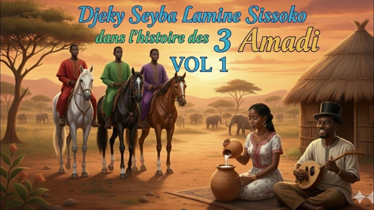 Djely Seyba Lamine Sissoko dans l’histoire  des 3 Amadi vol 1