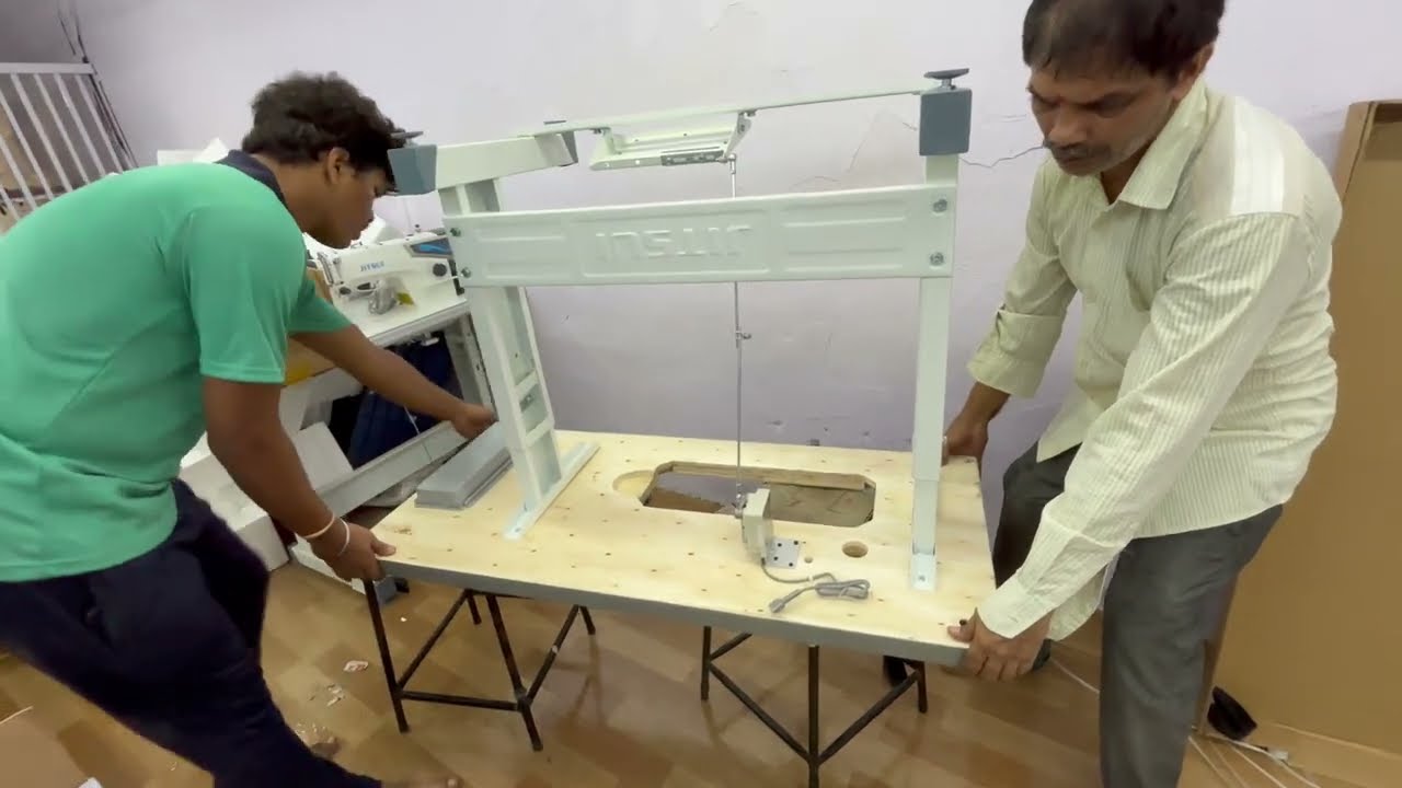 Sewing Machine Installation - JITSUI K2😍 