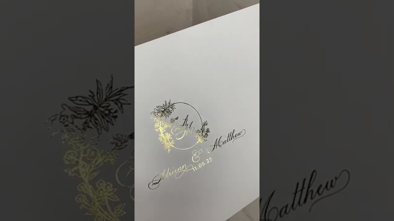 Modern Wedding Logo, Wedding Crest, Wedding Logo Template, Luxury Logo, High end logo