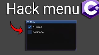 External C# .NET Hack Menu With Dear ImGui 😎 [ Tutorial ]