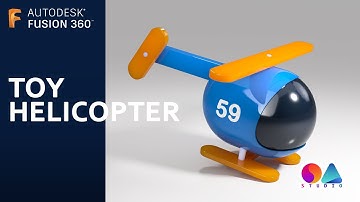 Fusion 360 (Ep 45) - Toy Helicopter