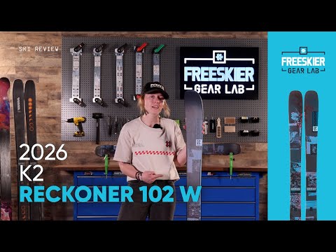 The Best Womens Playful All-Mountain Ski | 2026 K2 Reckoner 102W Review