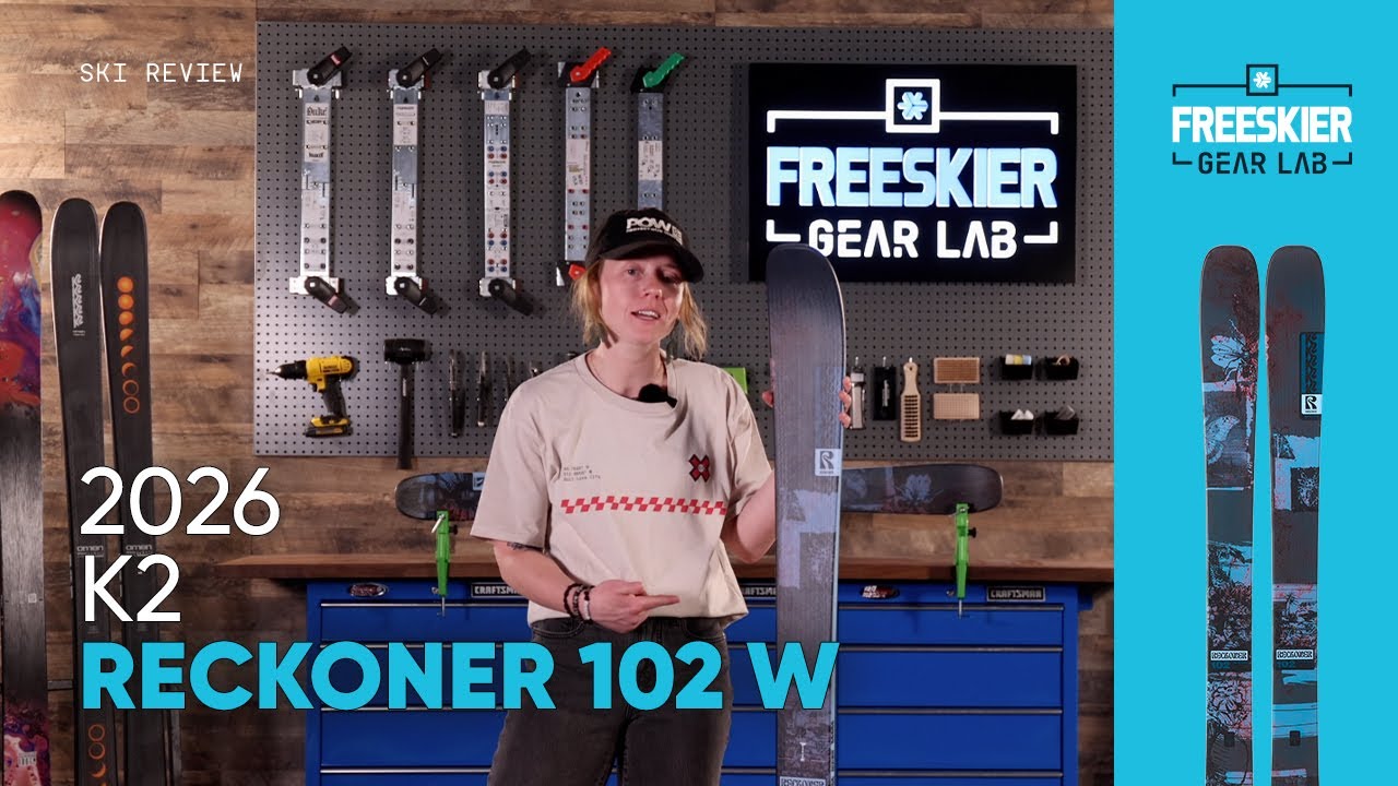 The Best Womens Playful All-Mountain Ski | 2026 K2 Reckoner 102W Review