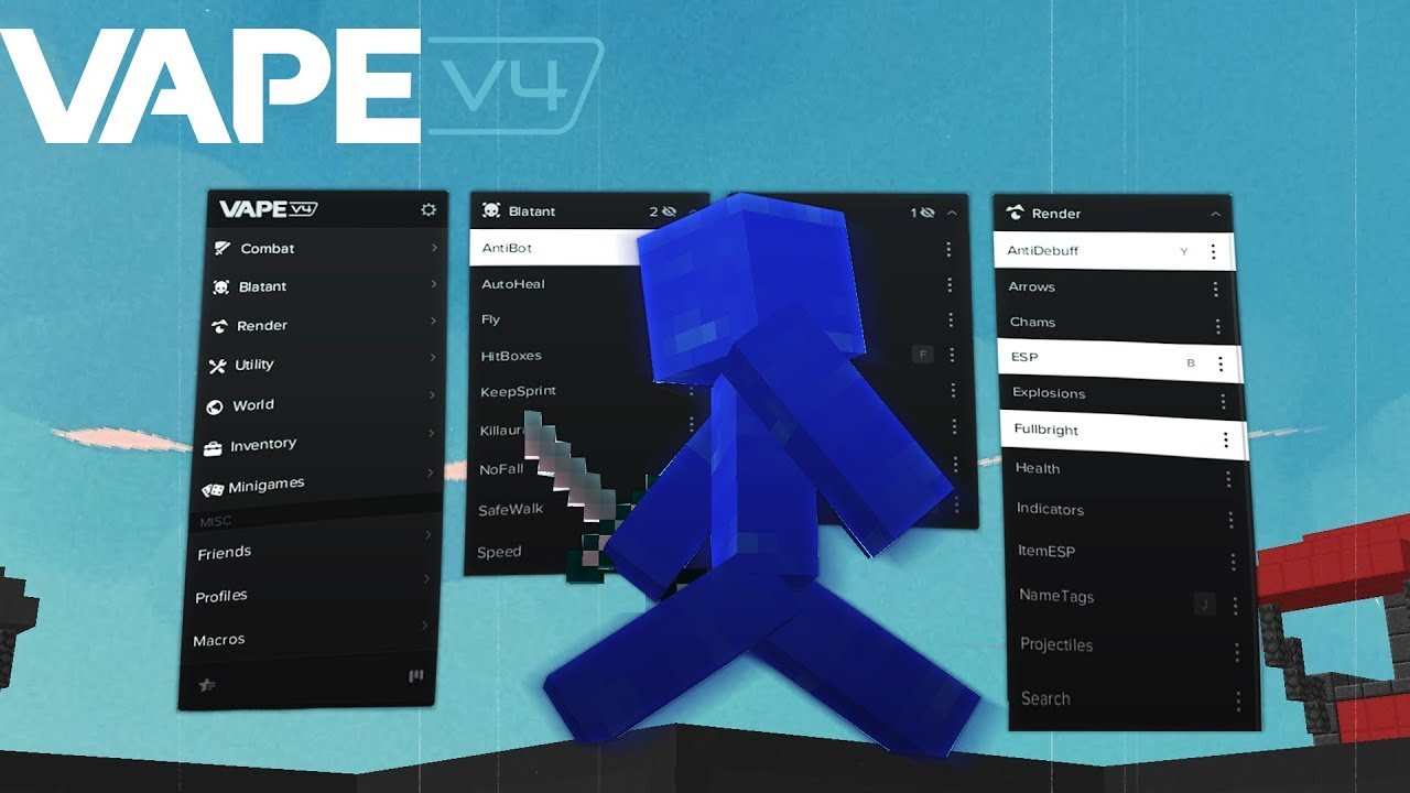 HACKING ON PIKA WITH VAPE V4 I Legit Config - YouTube