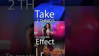 Glass Effect Portrait Photography | Creative Light Effect with 1 Flash | Bokeh Portrait Tutorial