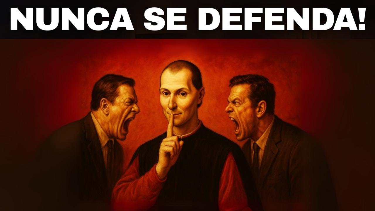 NUNCA SE DEFENDA: A REGRA MAQUIAVÉLICA QUE DESTRÓI SEUS INIMIGOS.