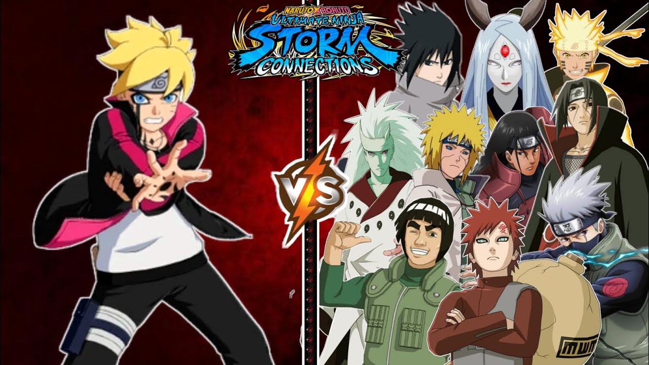 Boruto Karma vs Top 10 Strongest Shinobi | Naruto Ultimate Ninja Storm Connections