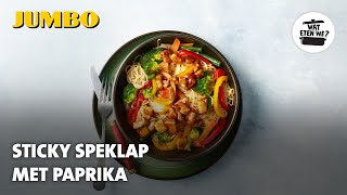Download Lagu Wat eten we? Sticky speklap met paprika MP3