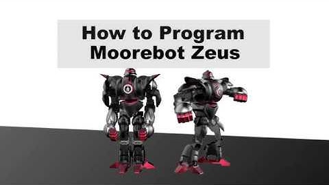 How to Program Moorebot Zeus - User Guide Video 01