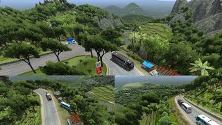 MOD MAP BUSSID DESA WISATA KAMPUNG ADAT KUTA CIAMIS // BUS SIMULATOR INDONESIA screenshot 5