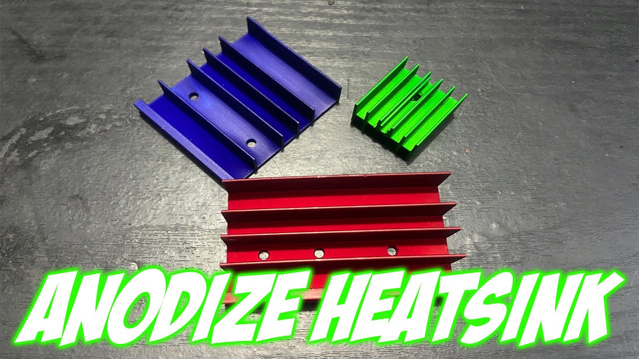 Mencoba Anodize Aluminium Heatsink Pendingin | VLOGTUTOR27