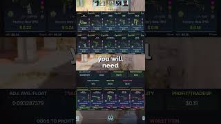 Triple Your Money With This 2$ TradeUp #contract #cs #cs2 #csgo #profit #tradeup