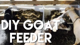 DIY Goat Feeders Using Scraps | Belden Farmstand DIY Goat Feeders Using Scraps | Belden Farmstand